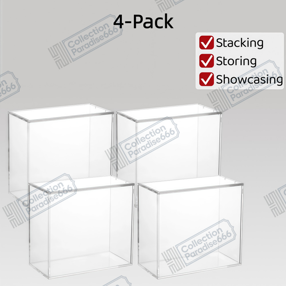 4PCS POKEMON ETB DISPLAY MAGNETIC CASE PROTECTOR ELITE TRAINER BOX FAST SHIPPING