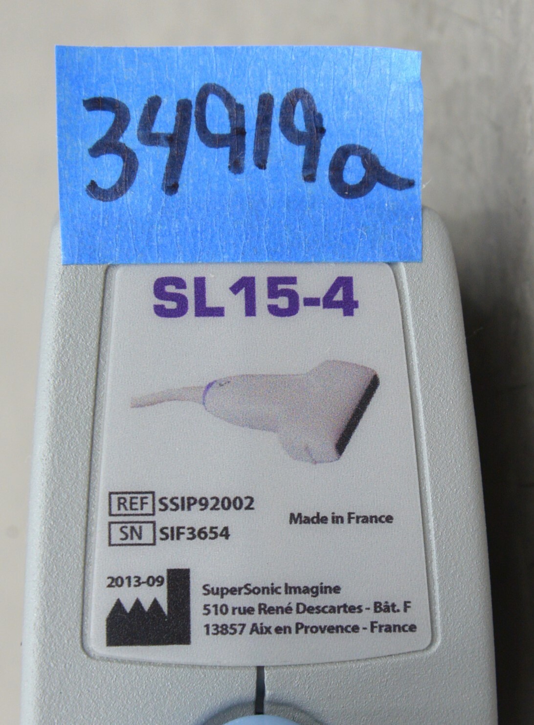 SuperSonic Imagine SL15-4 Linear Array