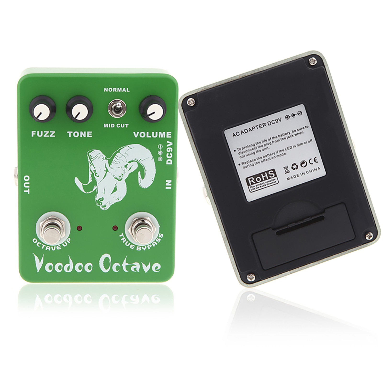 JF-12 Voodoo Octave Fuzz Effect Guitar Effect Pedal True Bypass