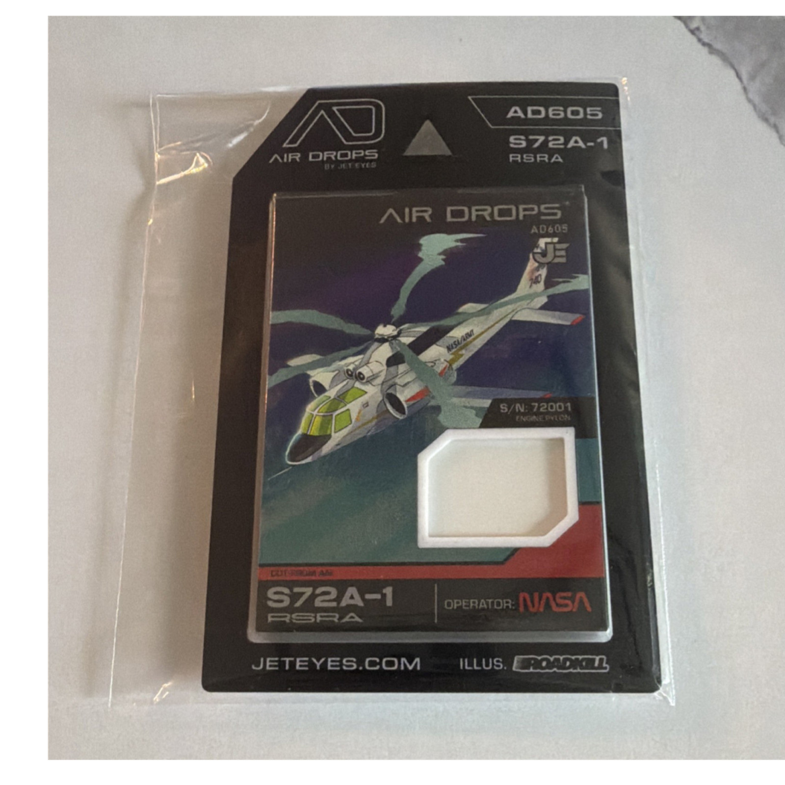 Jet Eyes Air Drops AD605 S72A-1 RSRA Aircraft Skin