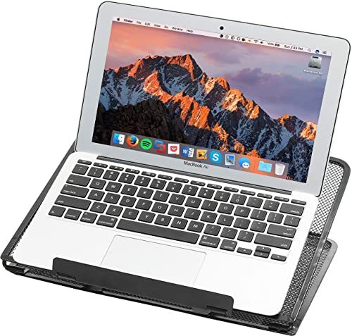 Mesh Ventilated Adjustable Laptop Black Stand,Adjust your laptop, notebook, iPad