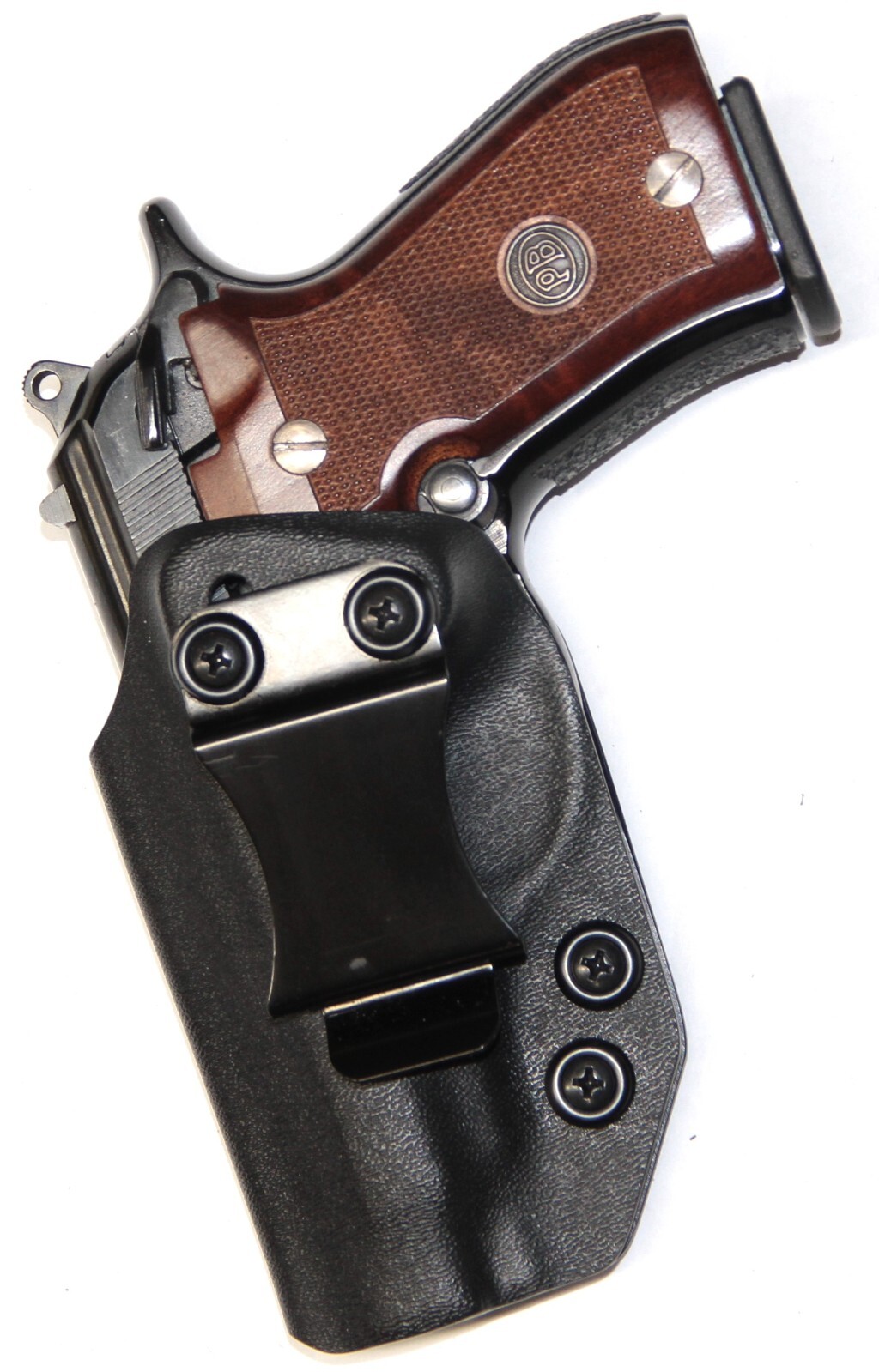 REVKEL IWB/AIWB Kydex holster for the Beretta 81/84 B/BB (Round Trigger Guard).