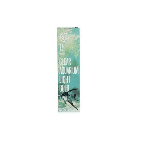 Ge Aquarium Light Bulb 15 W 120 Lumens T10 Med Base 5-5/8 In. Clear Boxed