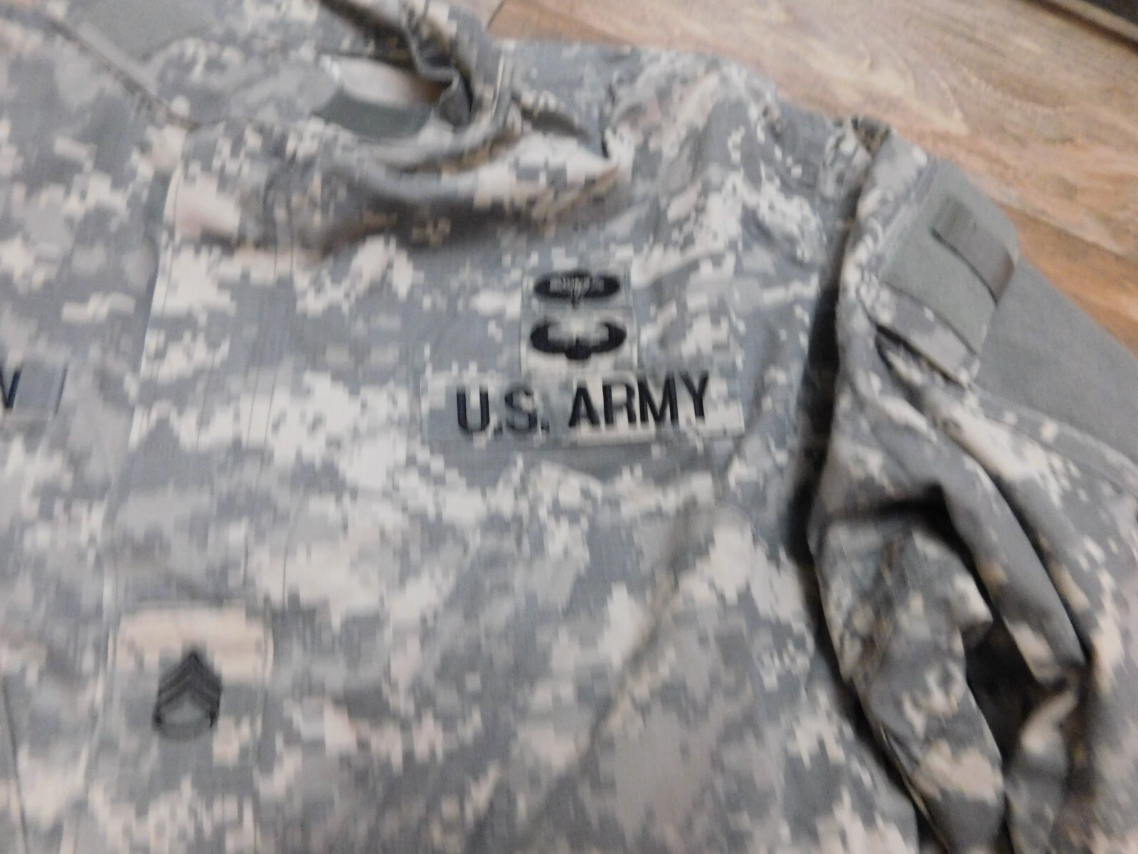 US ARMY ACU TOP COAT SIZE LARGE - X LONG