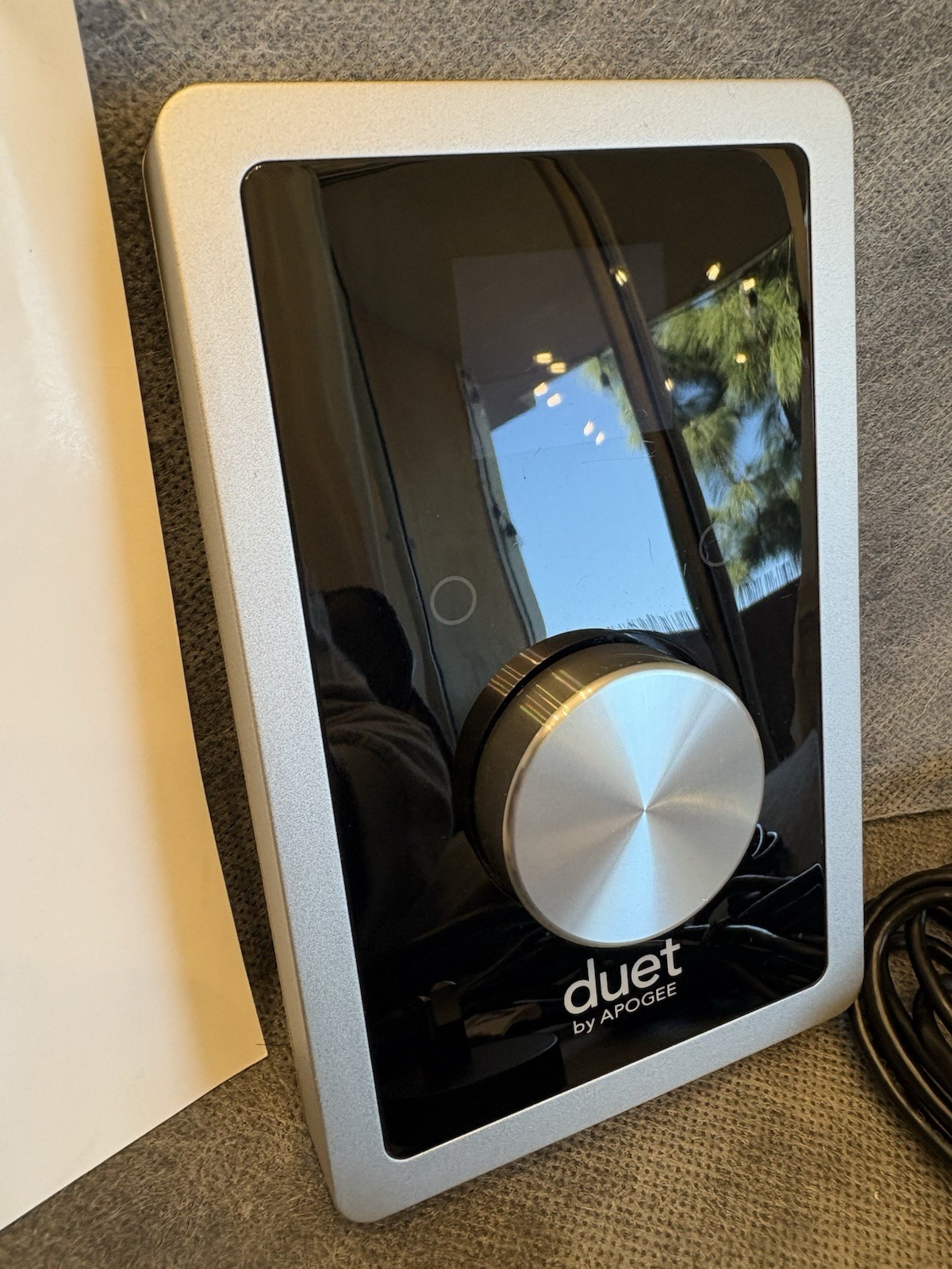 Apogee Duet Audio Music Interface iPhone iPad Mac Box Cables Books