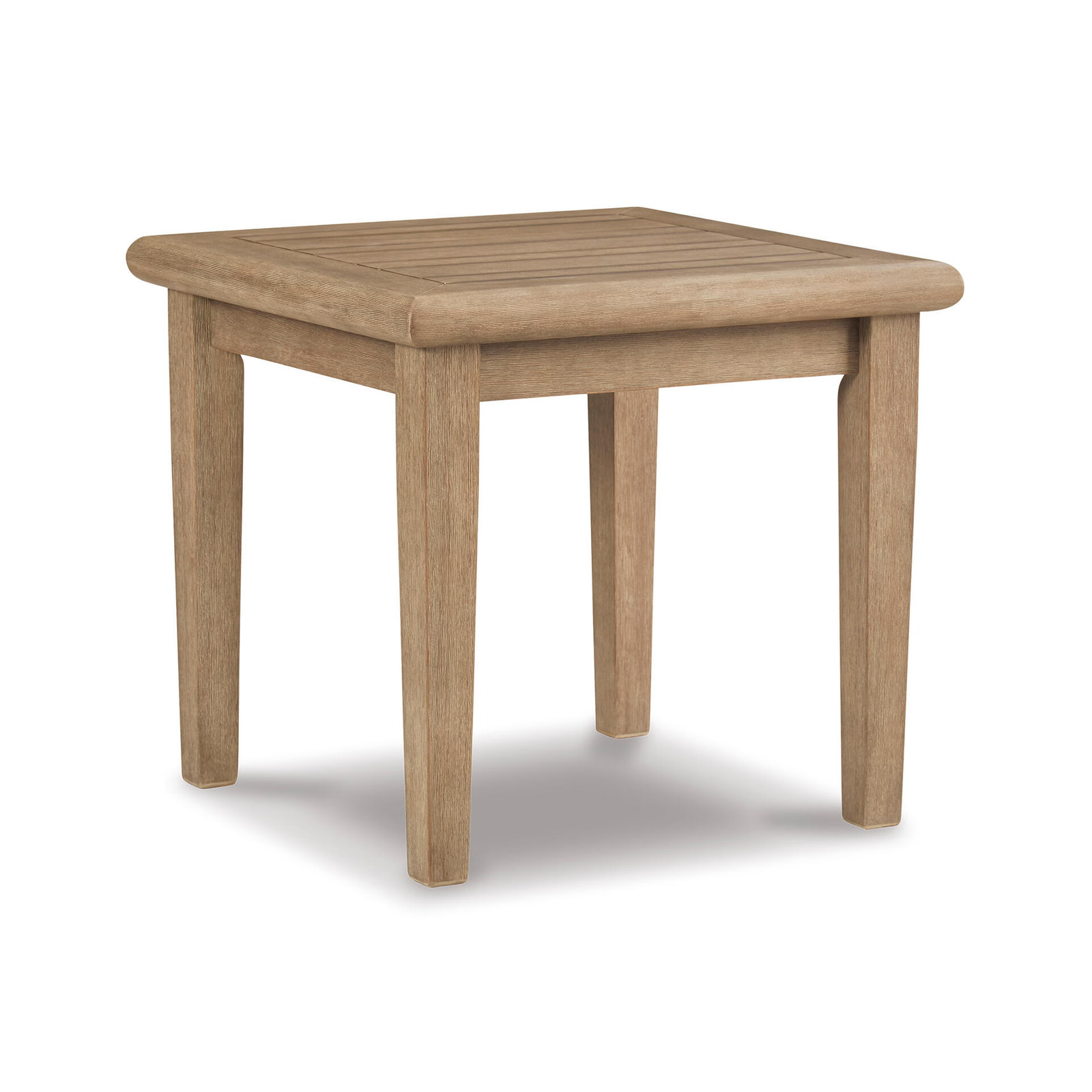 Signature Design by Ashley Contemporary Gerianne End Table  Grayish Brown