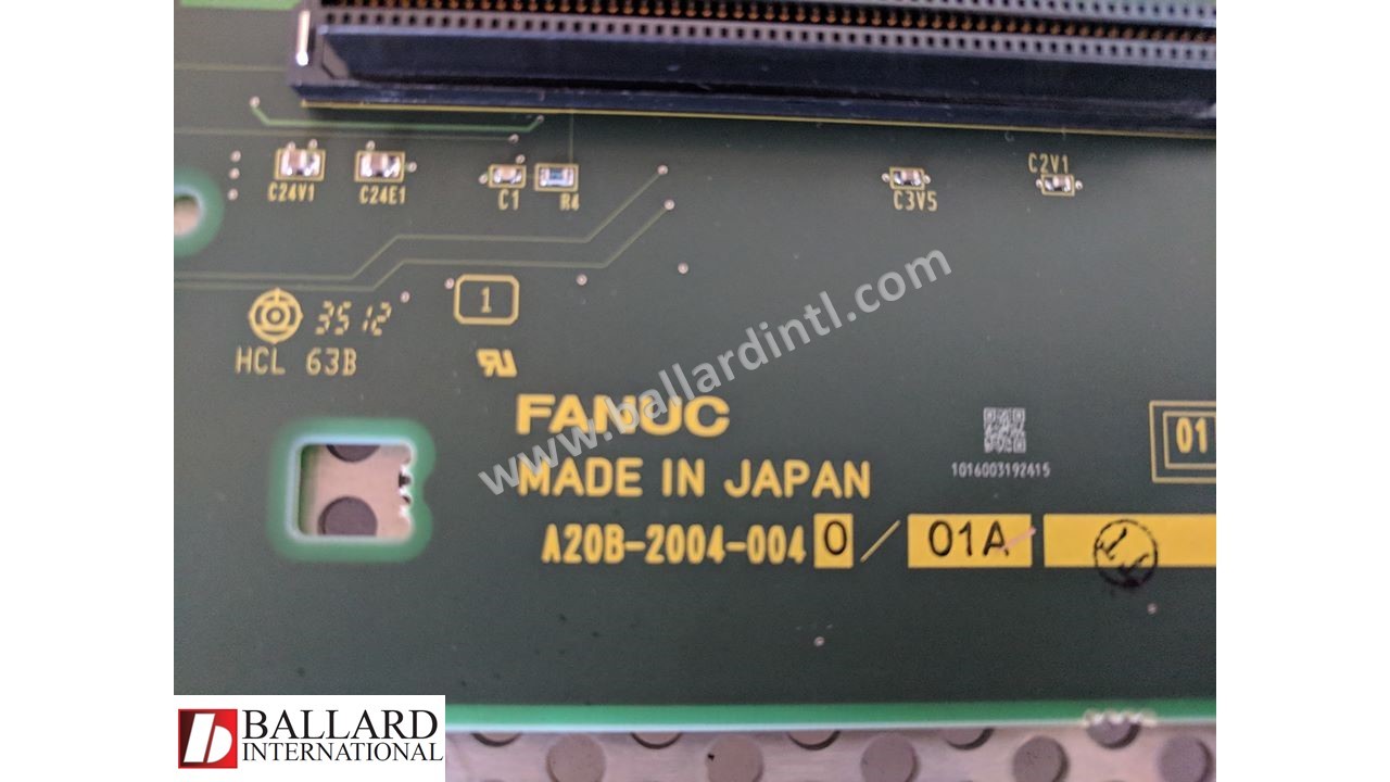 Fanuc A20B-2004-0040/01A PCB BackPlane Vision Board