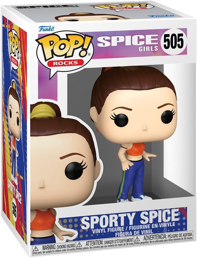 SPICE GIRLS - SPORTY SPICE - FUNKO POP *DAMAGED BOX* 86598