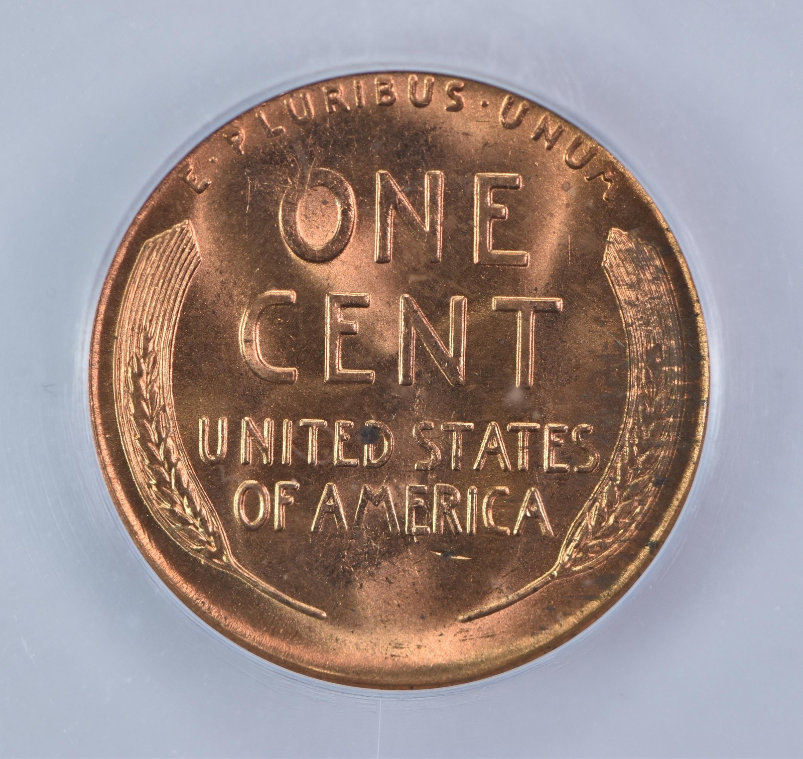 1955-S Lincoln Wheat Cent MS65 RD ICG