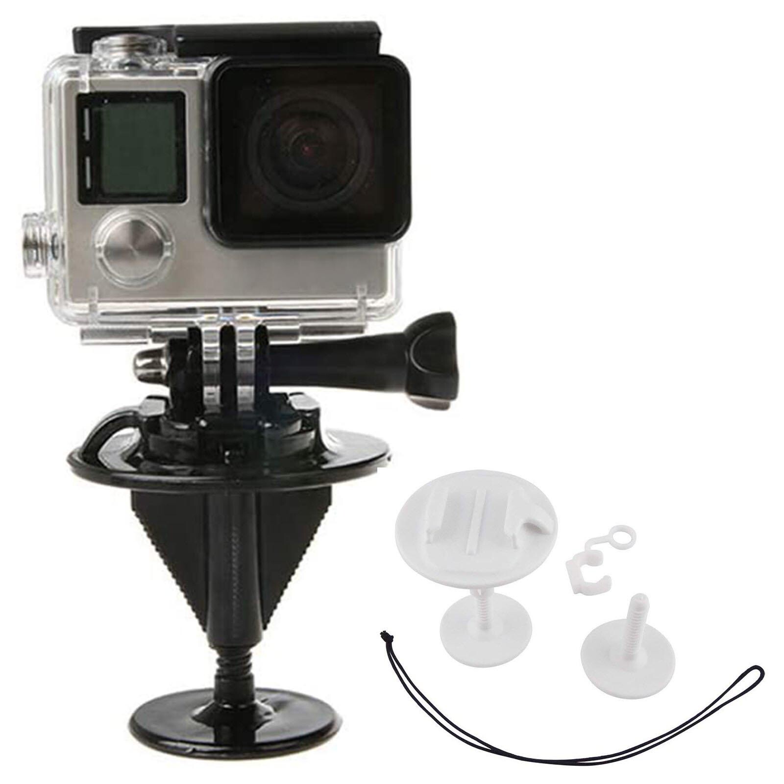 Bodyboard Wakeboard Foam Surfboard Mount Kit with Anti-Lost Strap for GoPro DJI