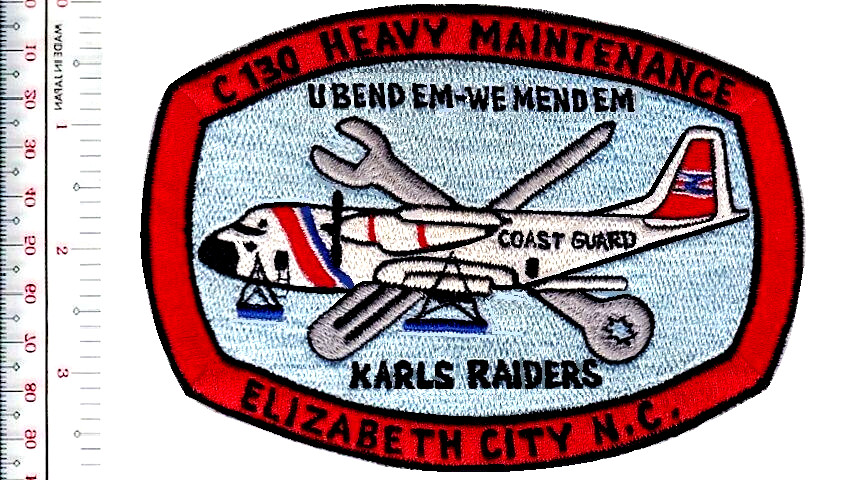 US Coast Guard  C-130 Heavy Maintenance Karls Raiders Elizabeth City, NO TARIFF