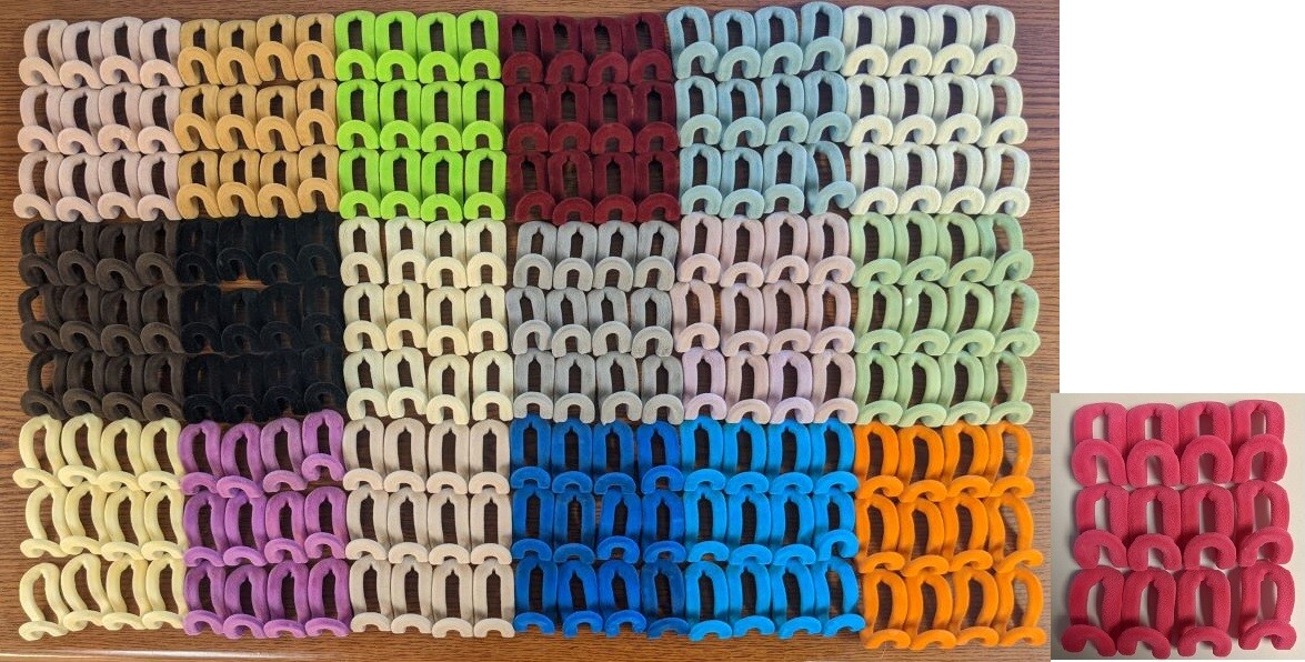 24PC LOT - JOY MANGANO HUGGABLE HANGERS CASCADING MINI HOOKS *SEE VARIATIONS*