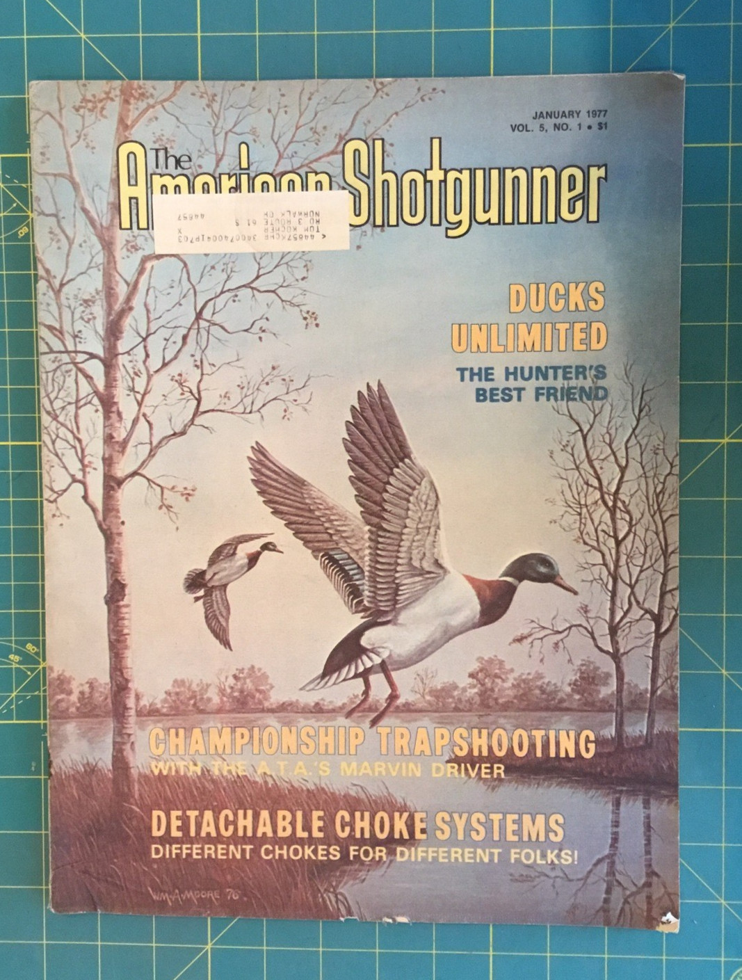American Shotgunner magazine JANUARY 1977, RARE! GREAT READING!! 40 PAGES