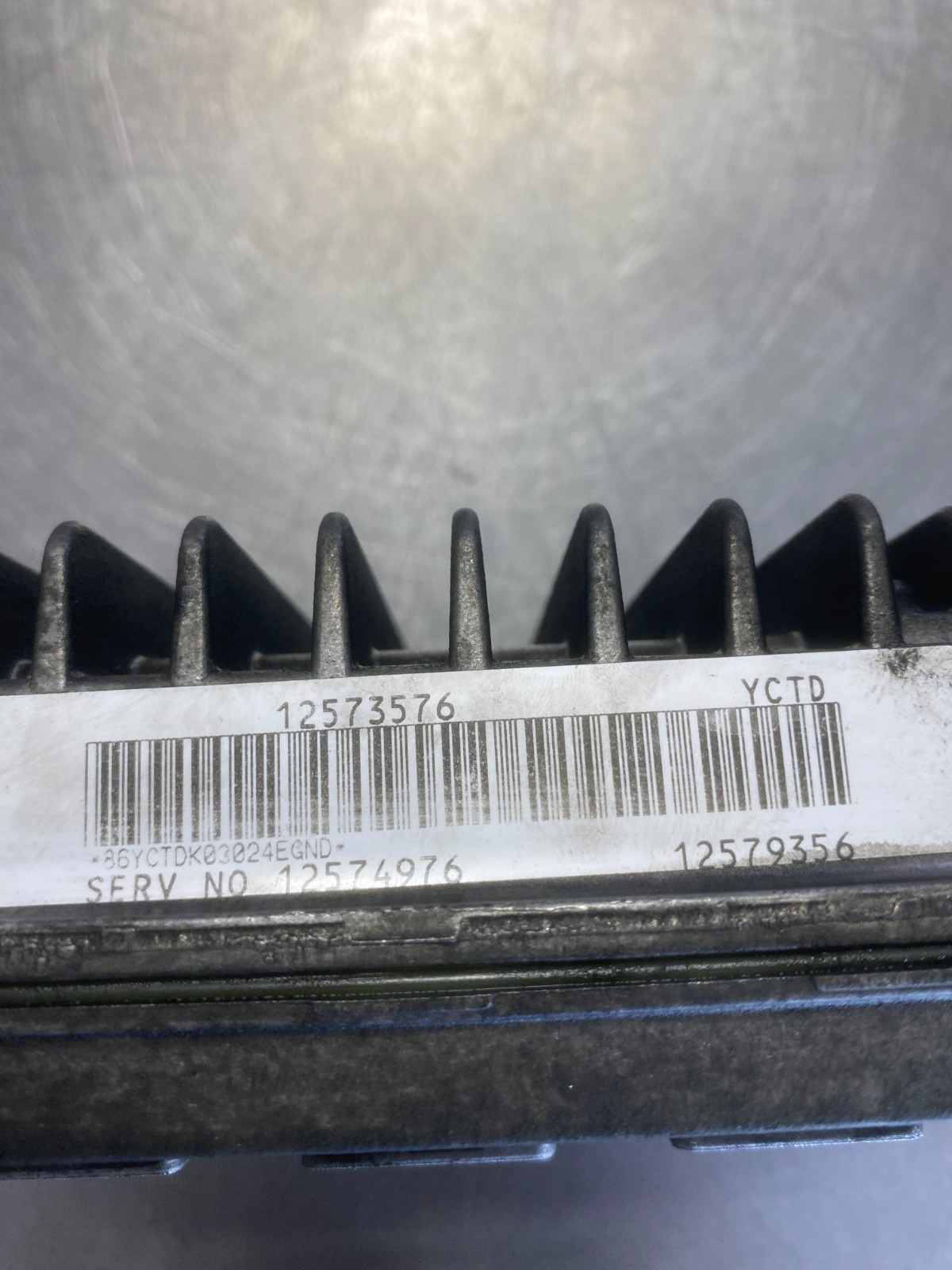 2003-2005 Chevrolet Trailblazer Engine Control Module ECU 12574976 Ecu Ecm