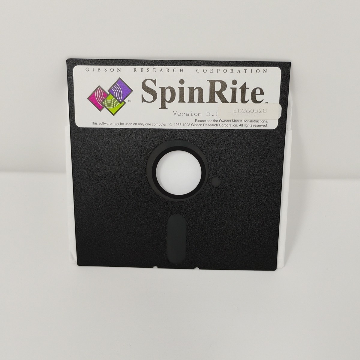 SpinRite 3.1 Disk Drive Data Recovery Software 3.5" 5.25" Floppy Disks + Manual