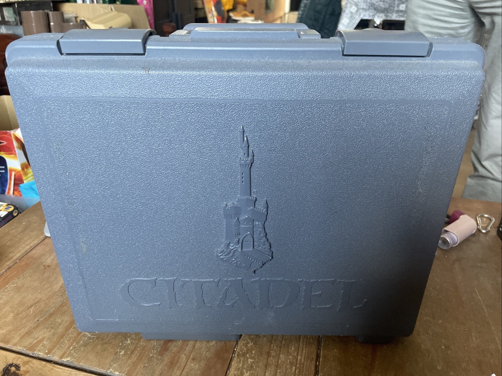 Games Workshop Citadel Grey Vintage Carry Case (No Inserts)