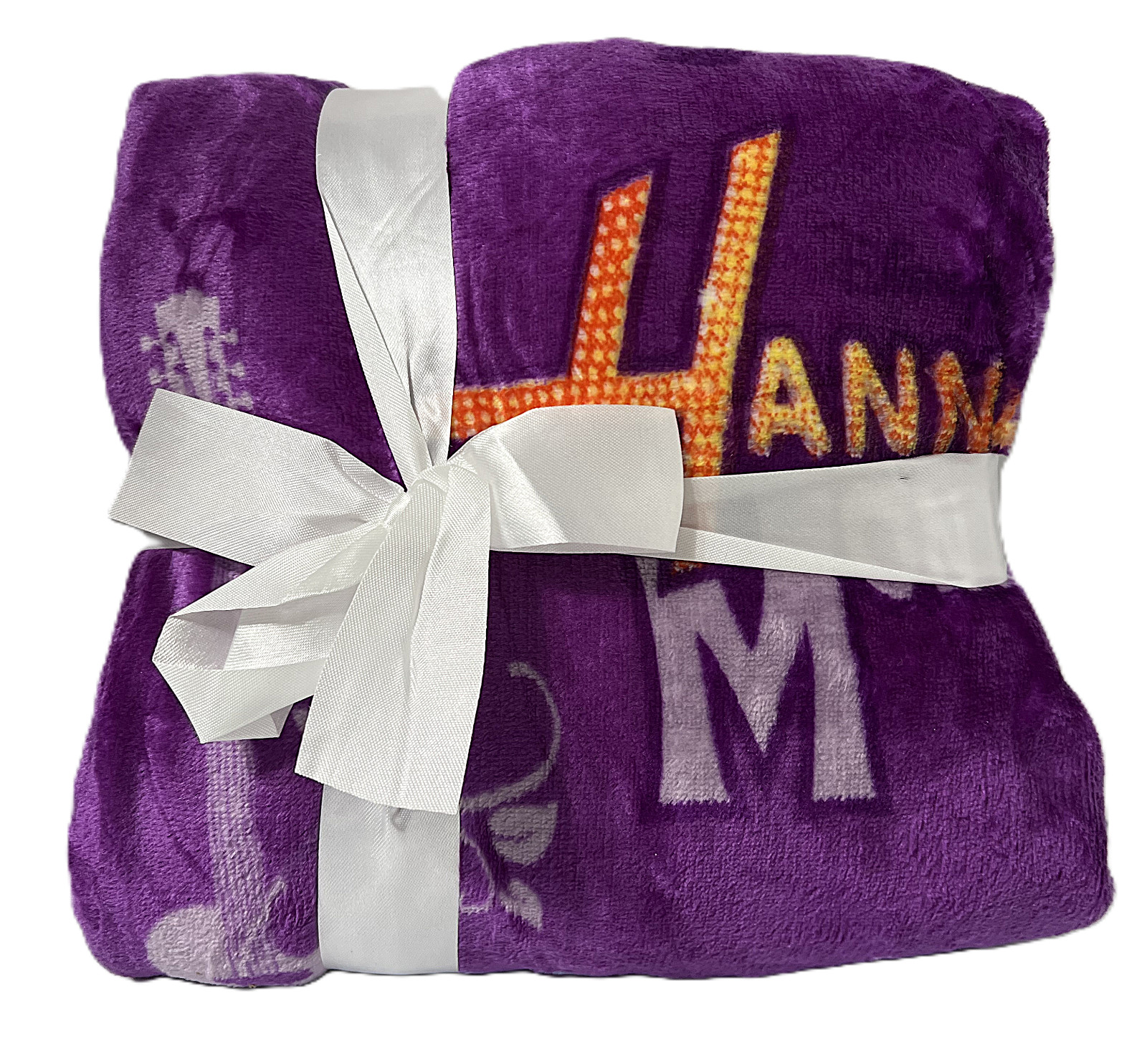 Disney Hannah Montana Purple Super Soft Throw Travel Blanket 40 x 50 Inch NEW