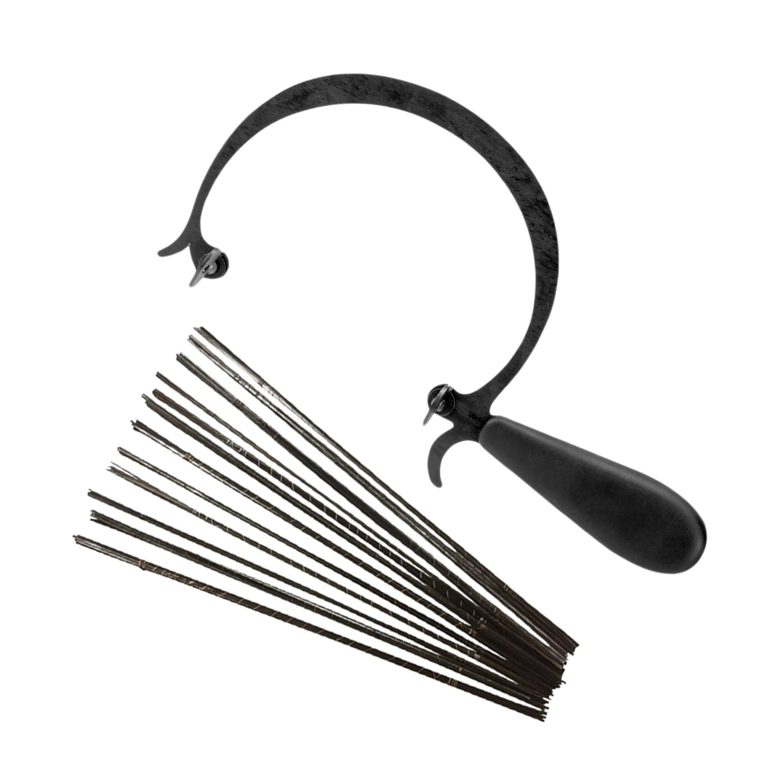 Megacast CURVED JEWELERS SAW FRAME with 144 ASSORTED Assorted,black
