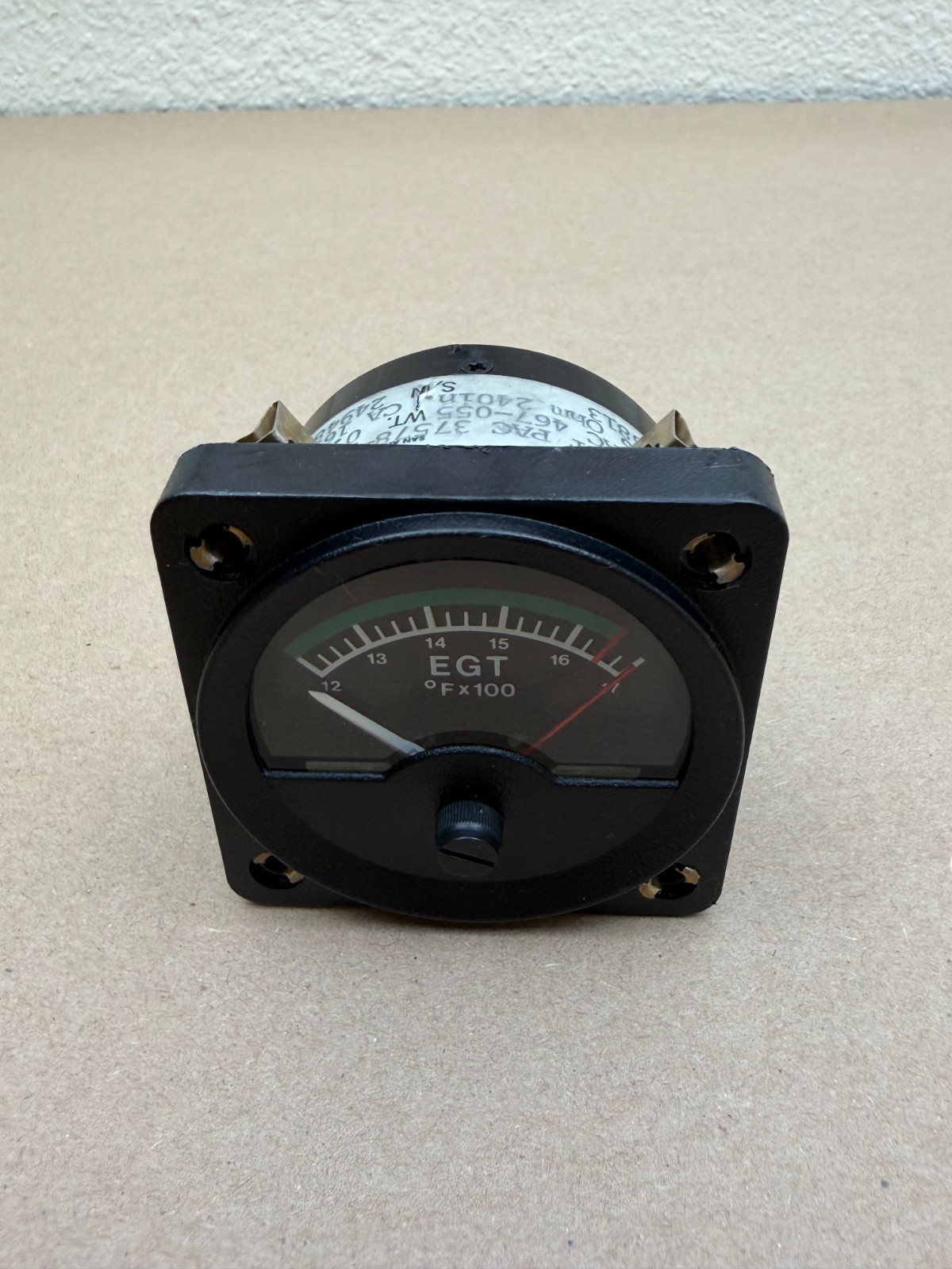 Alcor EGT Indicator P/N: 45813 (2846)