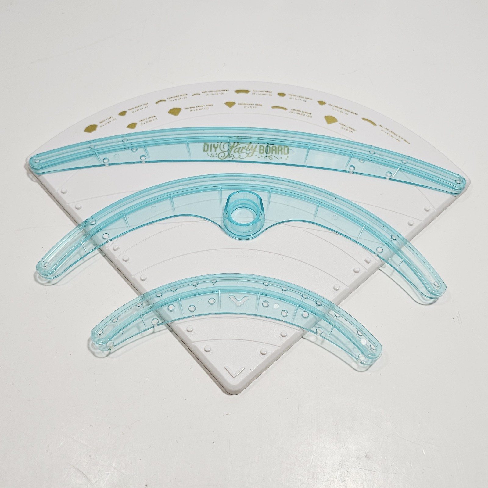 We R Memory Keepers DIY Party Board Make Wraps Cones Hats Sleeves Pouches & More