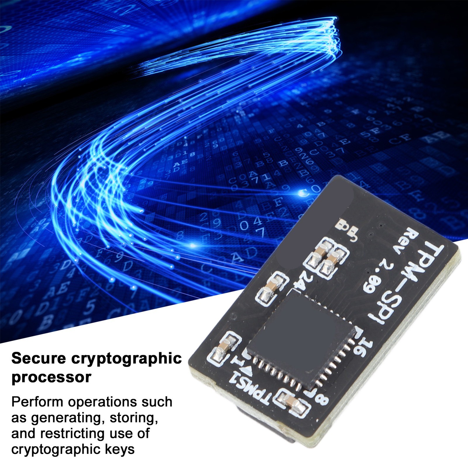 TPM 14-Pin SPI Remote Card Encryption Security Board For Motherboard
