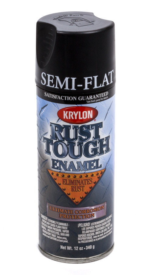 VHT/ Duplicolor Paint Rust Prevent Semi-Flat Black Aerosol 12 Ounce