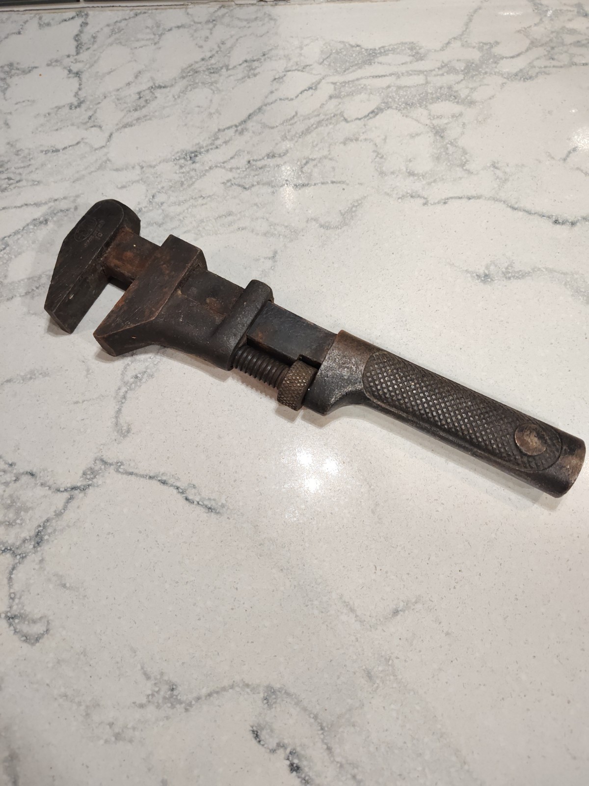 Pexto No 10 Adjustable Wrench Peck Stow Wilcox Antique USA 10" Works Smooth