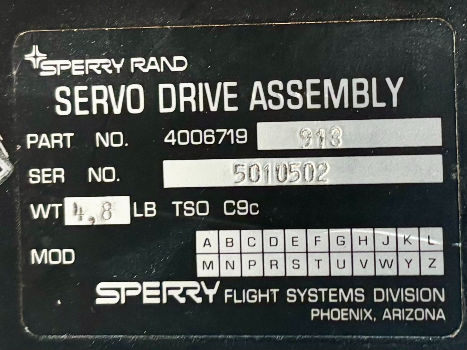 Servo Drive SM200 4006719-913 Removed Working