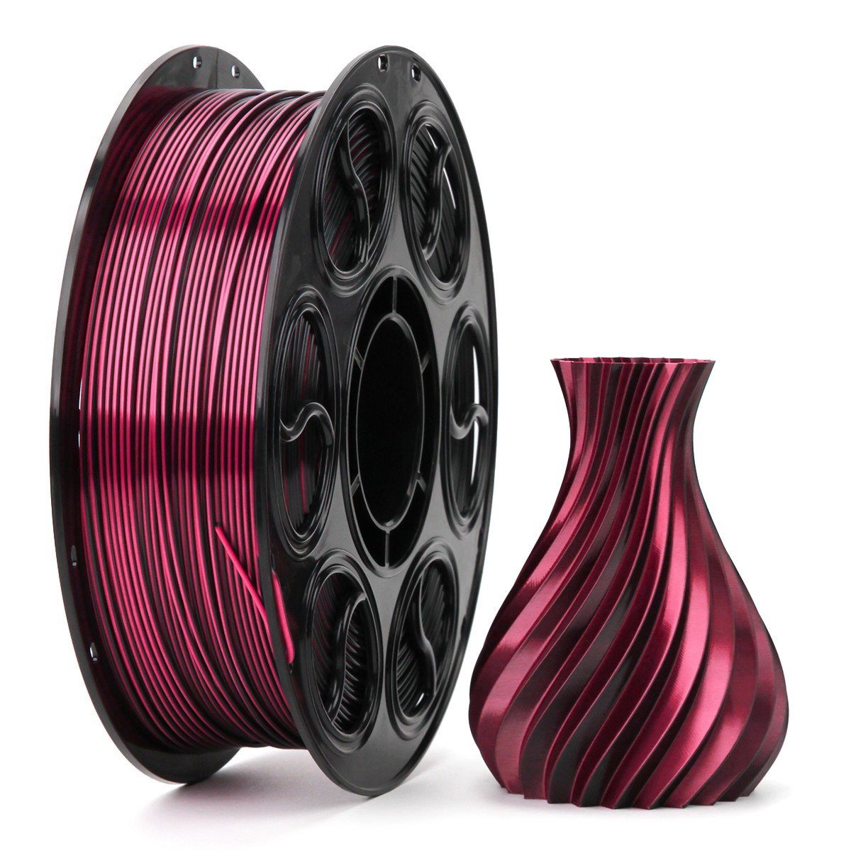 1KG Hyper 300mm/s PLA Silk Filament 1.75mm High Speed 3D Printer Filament Lot