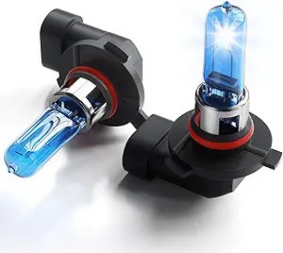 9005 HB3 Halogen Headlight Bulbs 5000K Bright White, 12V 65W High Low Beam Car H