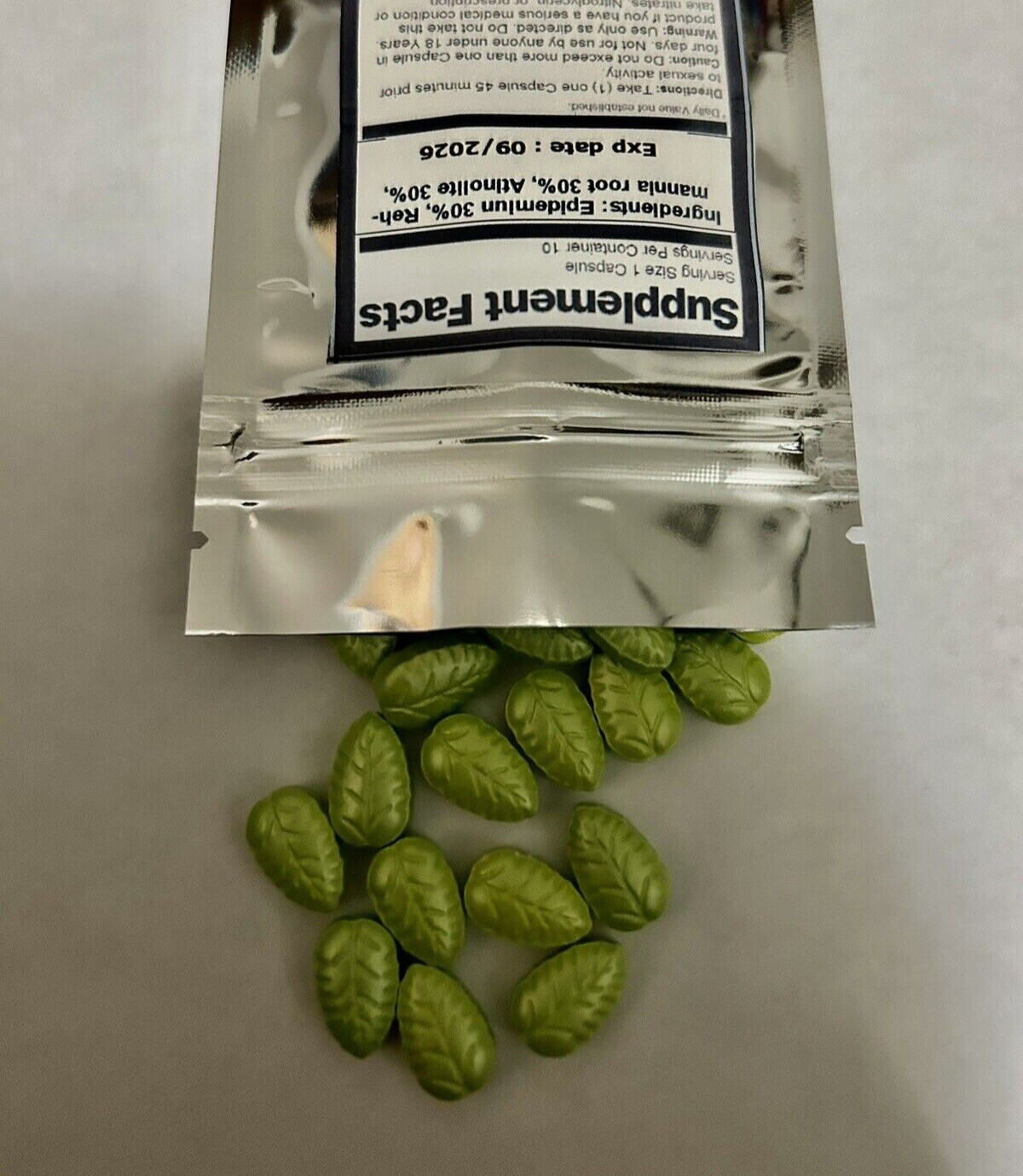 10 PILLS GREEN Toro MALE energy supplement Real Toro  Xxxp la pep enhan har
