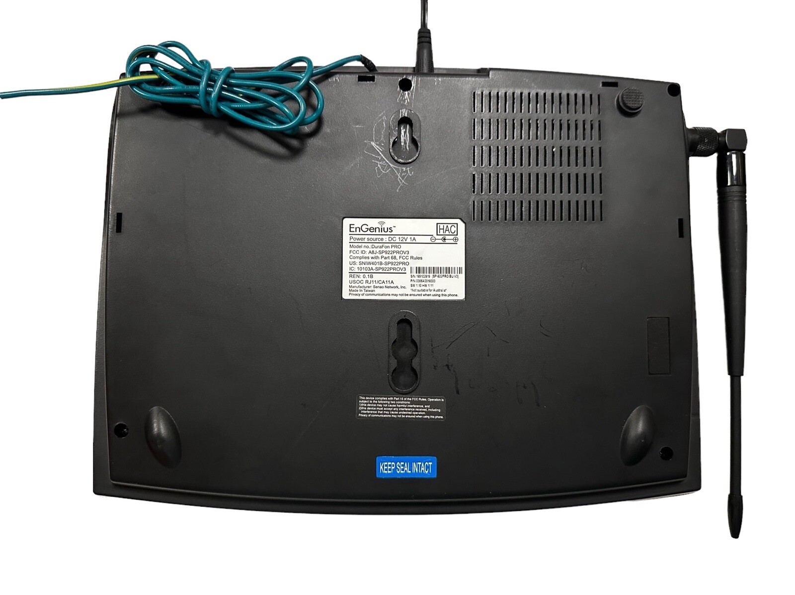 Engenius Technologies DuraFon-UHF-SYS durafon-uhf-hc W/ Durafon Pro Base