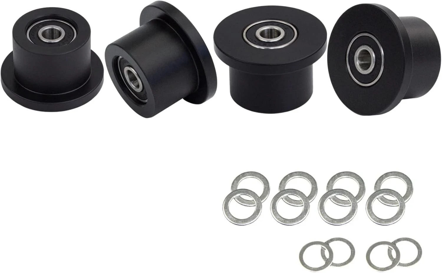 Total Gym 1700 Club Wheels/Rollers Qty for 4 Models 1000 1100, 1400, 1500, 16...