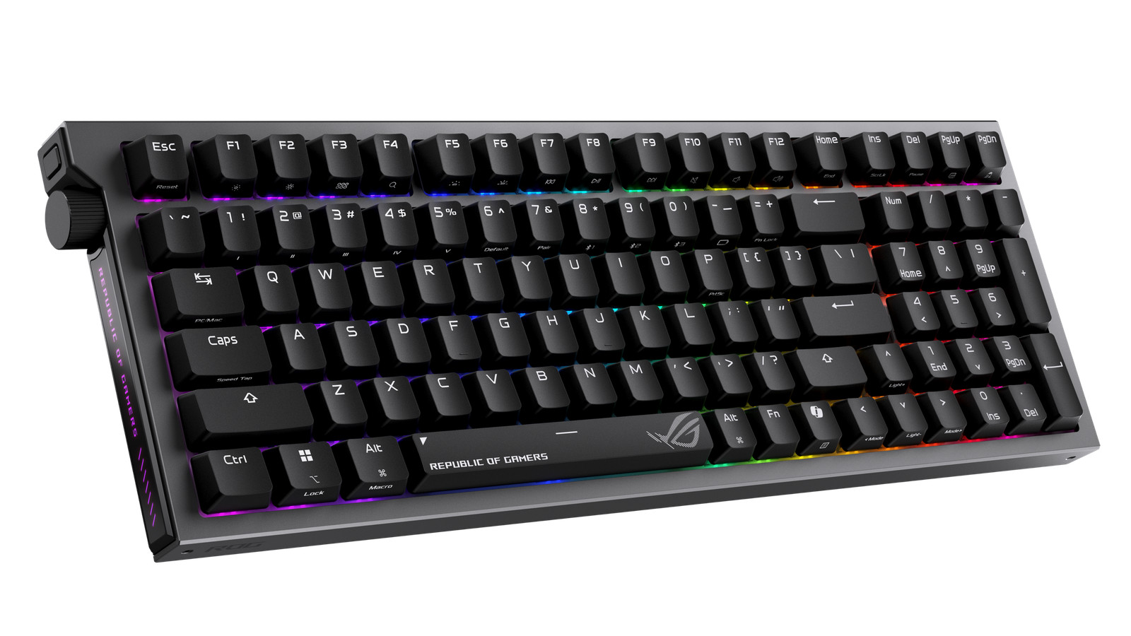 ASUS - ROG Strix Morph 96% Wireless Mechanical RGB Gaming Keyboard with Hot-S...