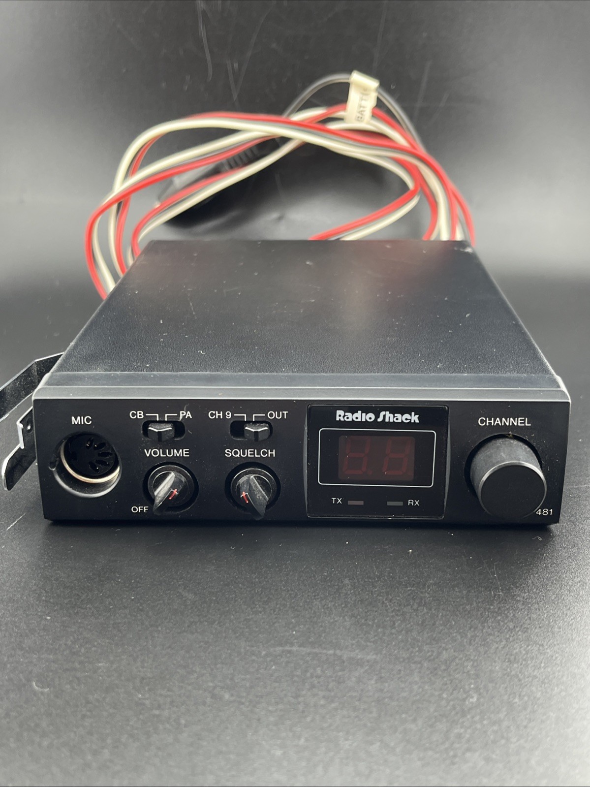 Realistic TRC-481 40 Channel 2 Way CB Radio-Untested