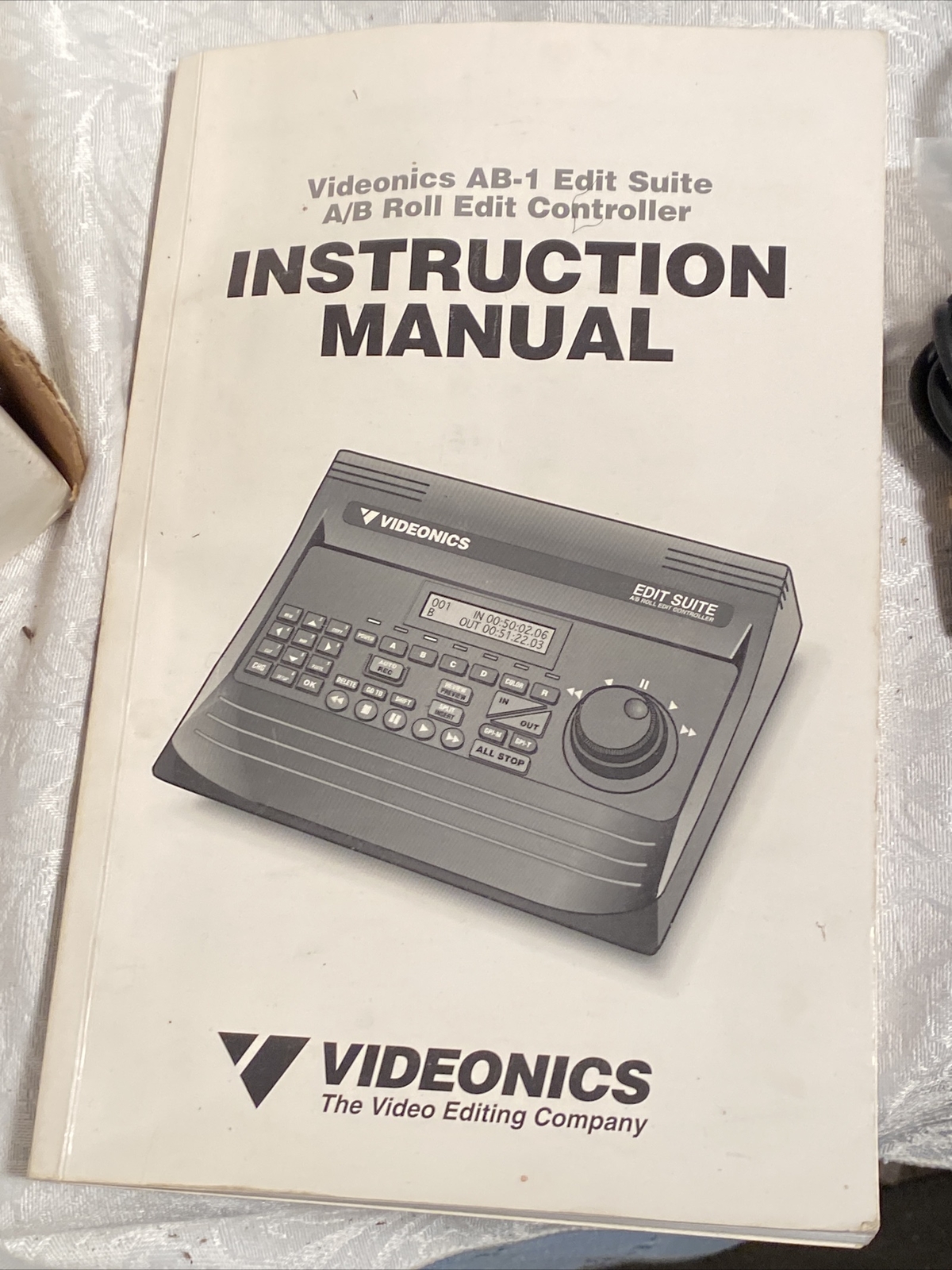 Videonics Edit Suite AB Roll Edit Controller Video Editing Equipment Powers On