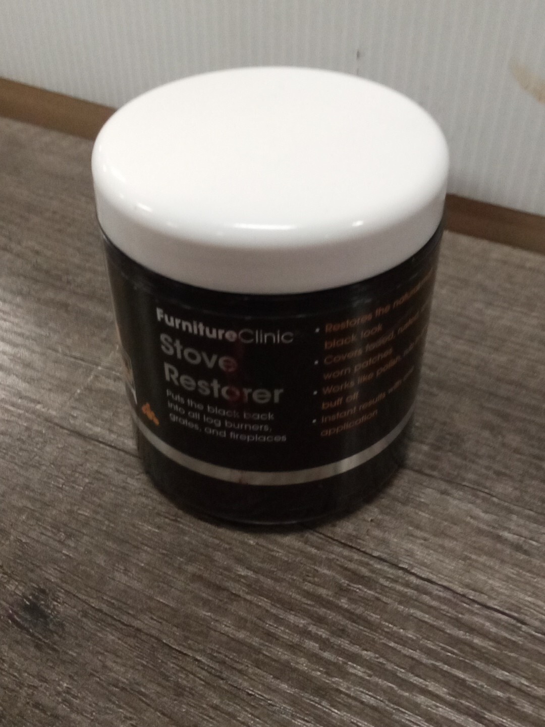 Furniture Clinic Stove Restorer Black  266