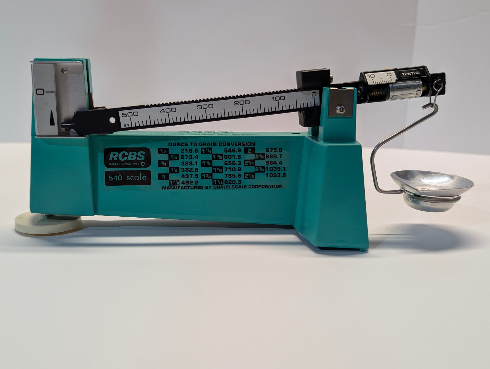 RCBS 5-10  Powder  Reloading Balance Beam Scale