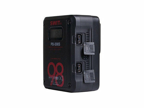 Swit PB-S98A 98Wh Multi-Socket Square Gold Mount Li-Ion Battery NEW