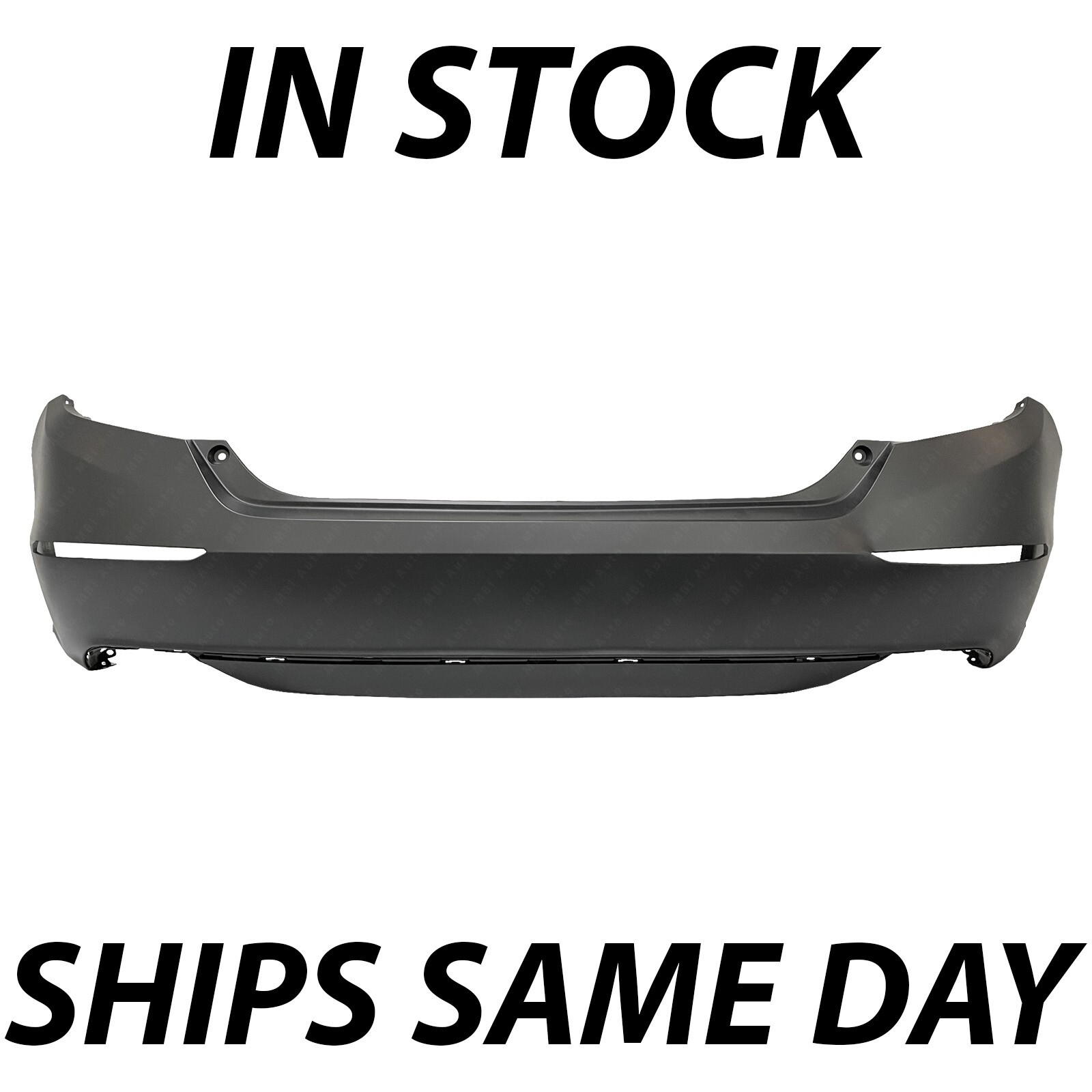 NEW Primered Rear Bumper Cover for 2018-2022 Honda Accord Base LX Sport Sedan