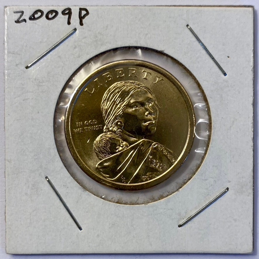 2009 P Sacagawea Dollar Uncirculated from US Mint Roll