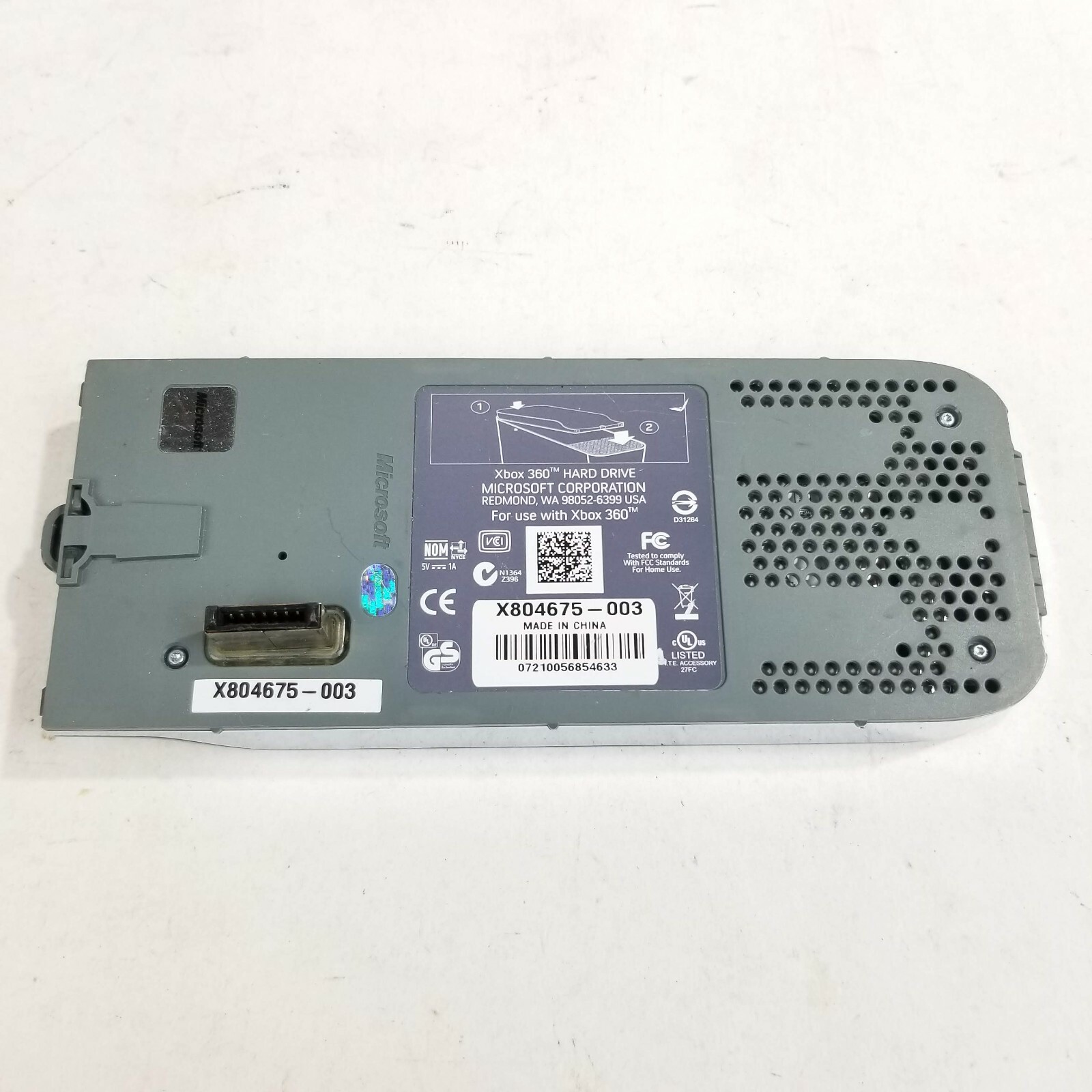 Microsoft 360 Hard Drive 20GB HDD - Tested, Working