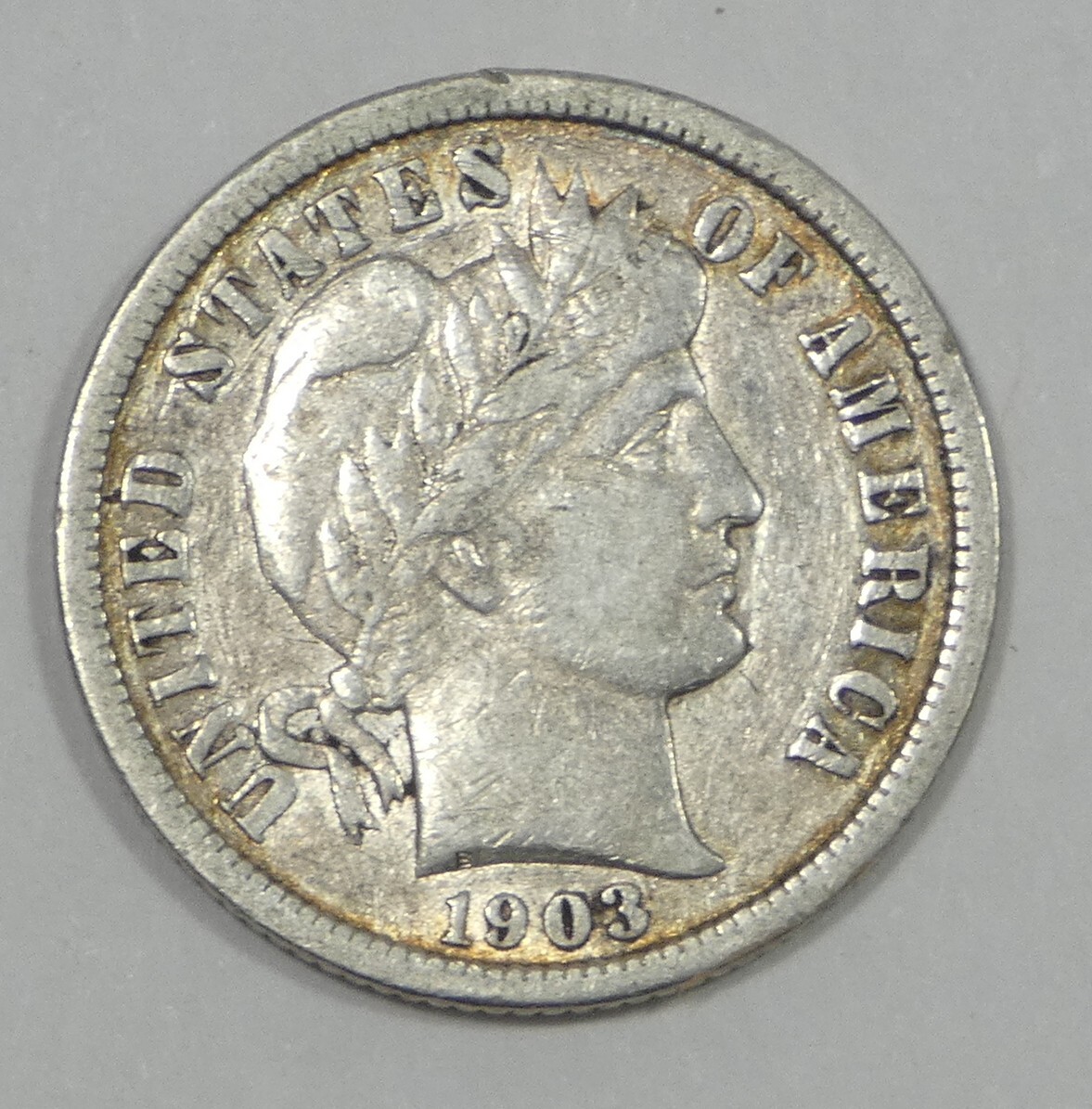 1903-O Barber Dime VERY FINE/EXTRA FINE Silver 10c