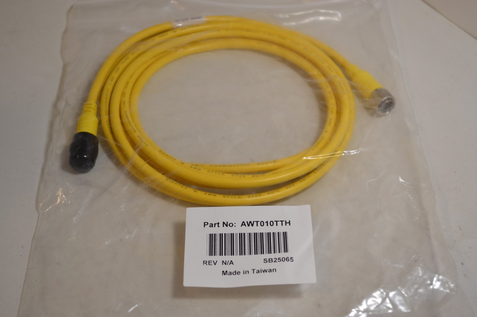 Wireless Camera Cable AWT010TTH YELLOW