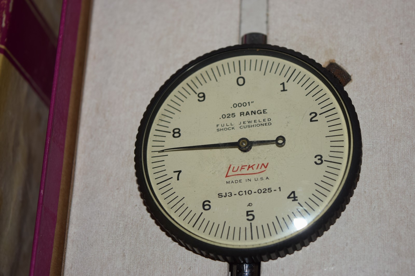Lufkin SJ3-C10-025-1 Dial Indicator .0001"
