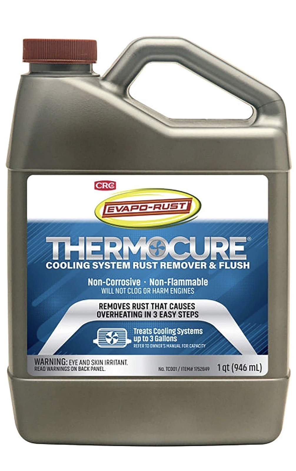 Thermocure Coolant System Rust Remover, Safely Removes the Rust  32 oz