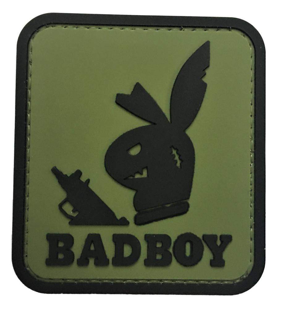 Bad Boy OG PVC Patch (Star F-14 F-18 F35 Topgun MARSOC NYPD SEAL Recon SWAT 1182