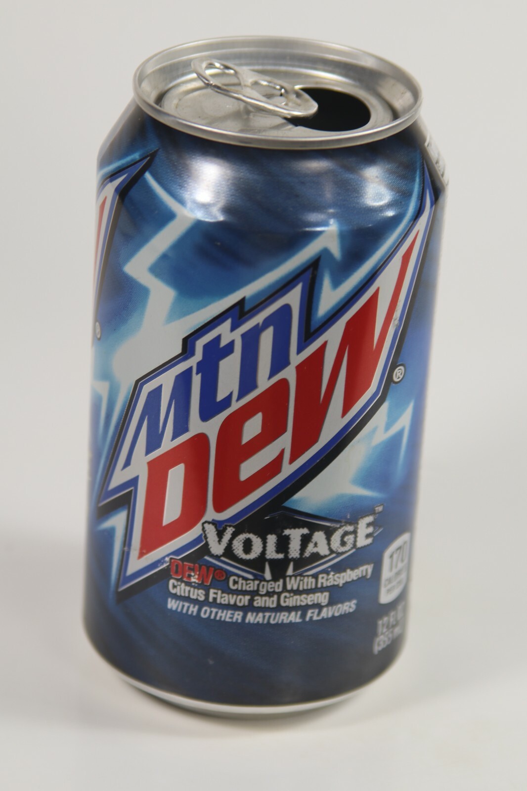Mountain Dew Voltage Soda can - 2012