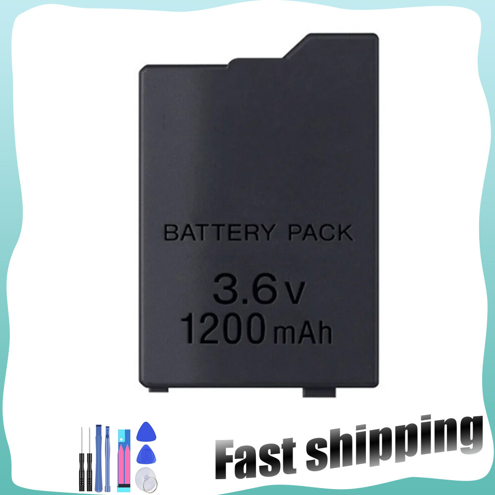 Rechargeable Battery For Sony PSP-S110 PSP 2001 3001 1200mAh 3.6V PSP 2000/3000
