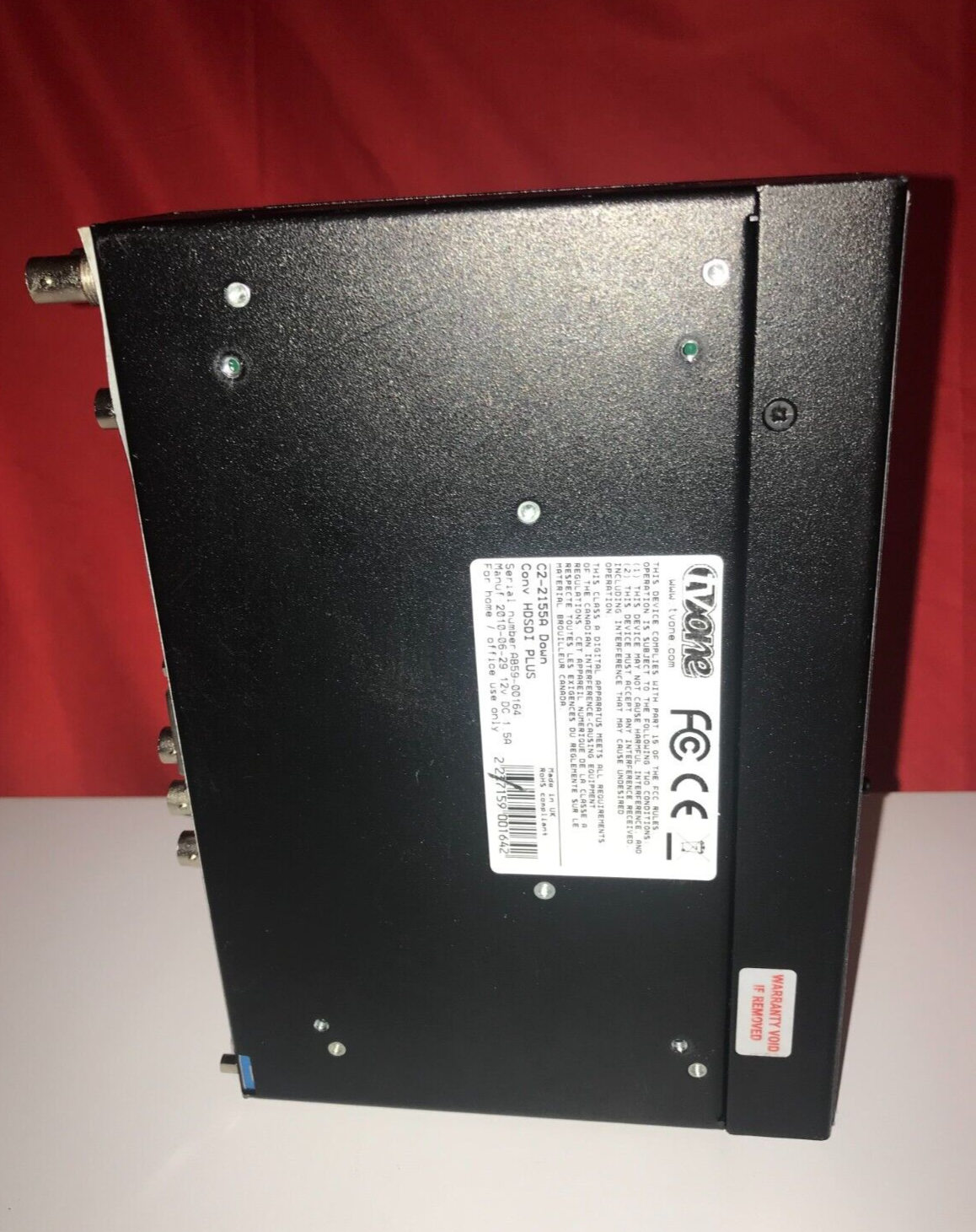 TV One C2-2155 Corio 2 Powered Down Converter Plus